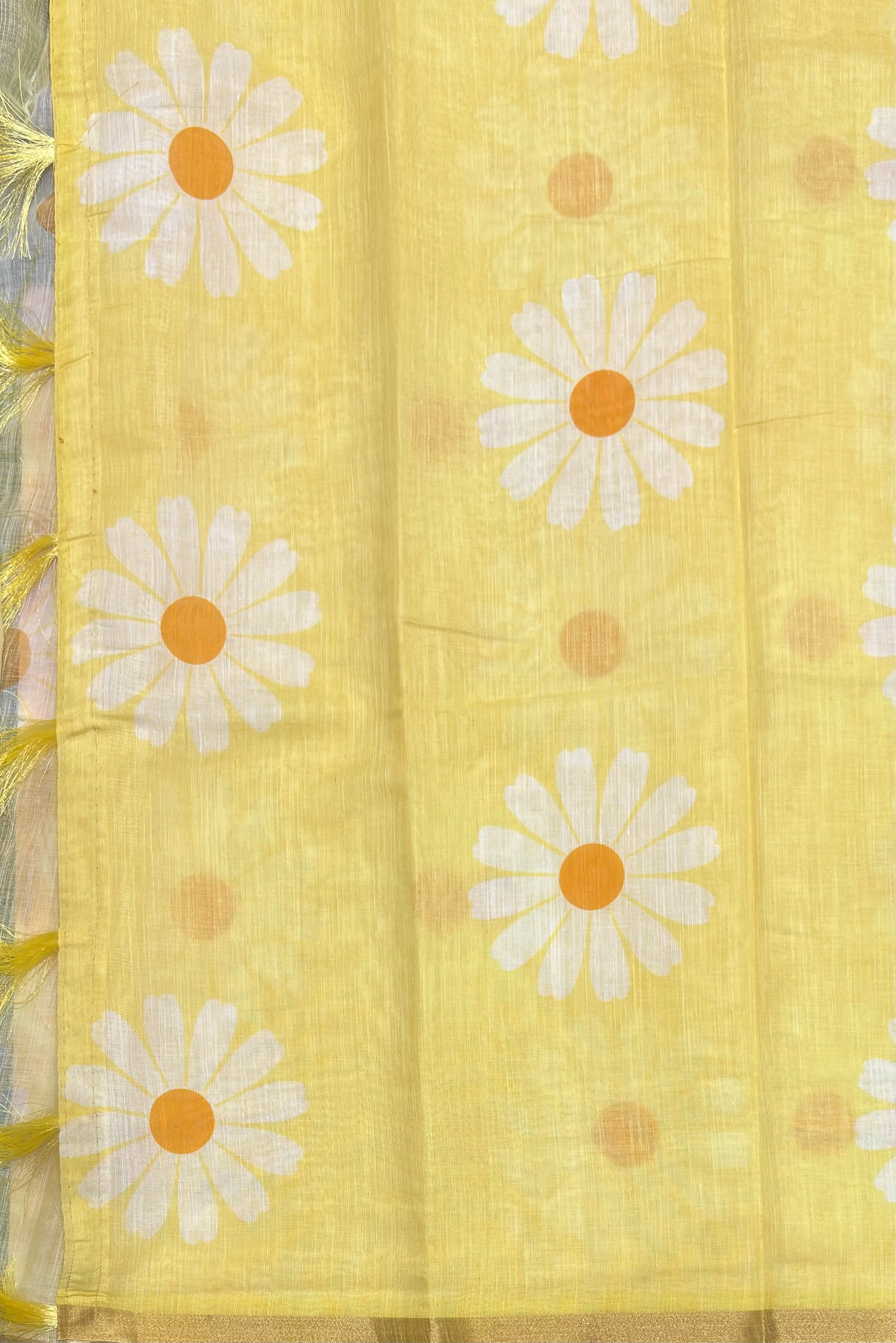 Premium Linen Cotton |Lemon Yello |MBLC21