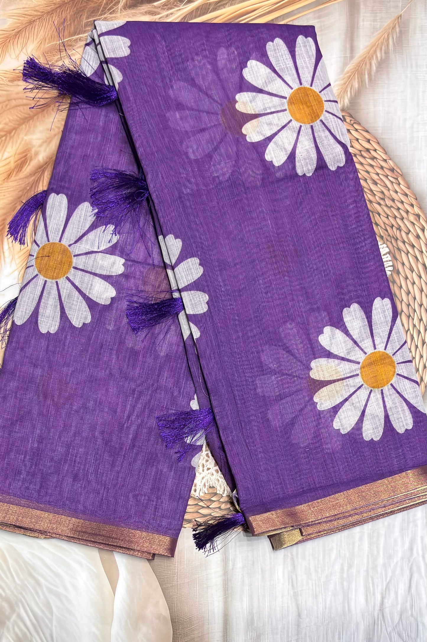 Premium Linen Cotton | Violet | MBLC22