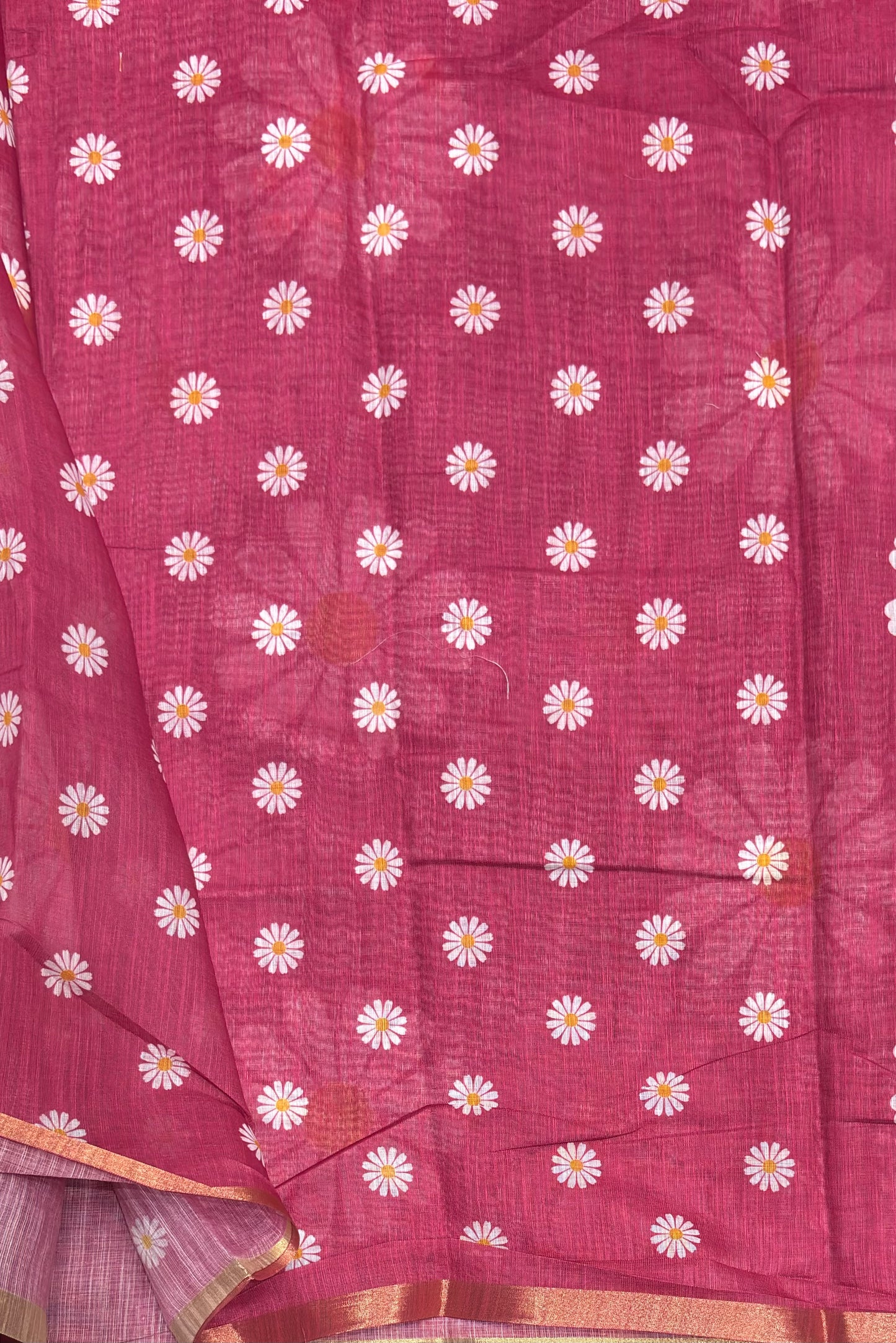 Premium Linen Cotton |Guava Pink |MBLC23