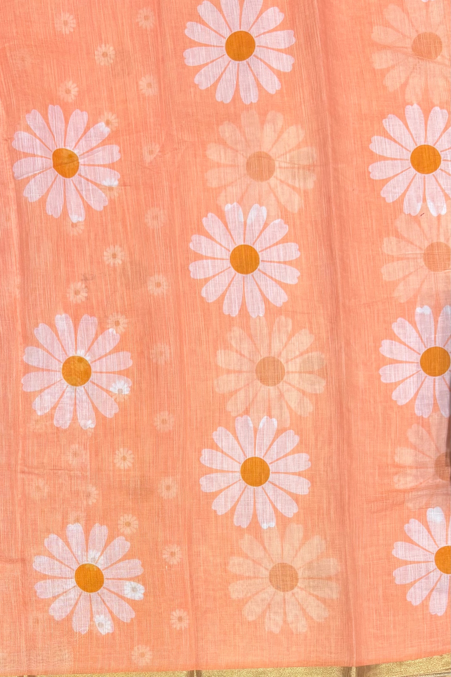 Premium Linen Cotton |Peach | MBLC25