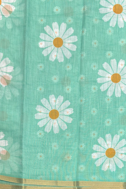 Premium Linen Cotton | Sea Green |MBLC29