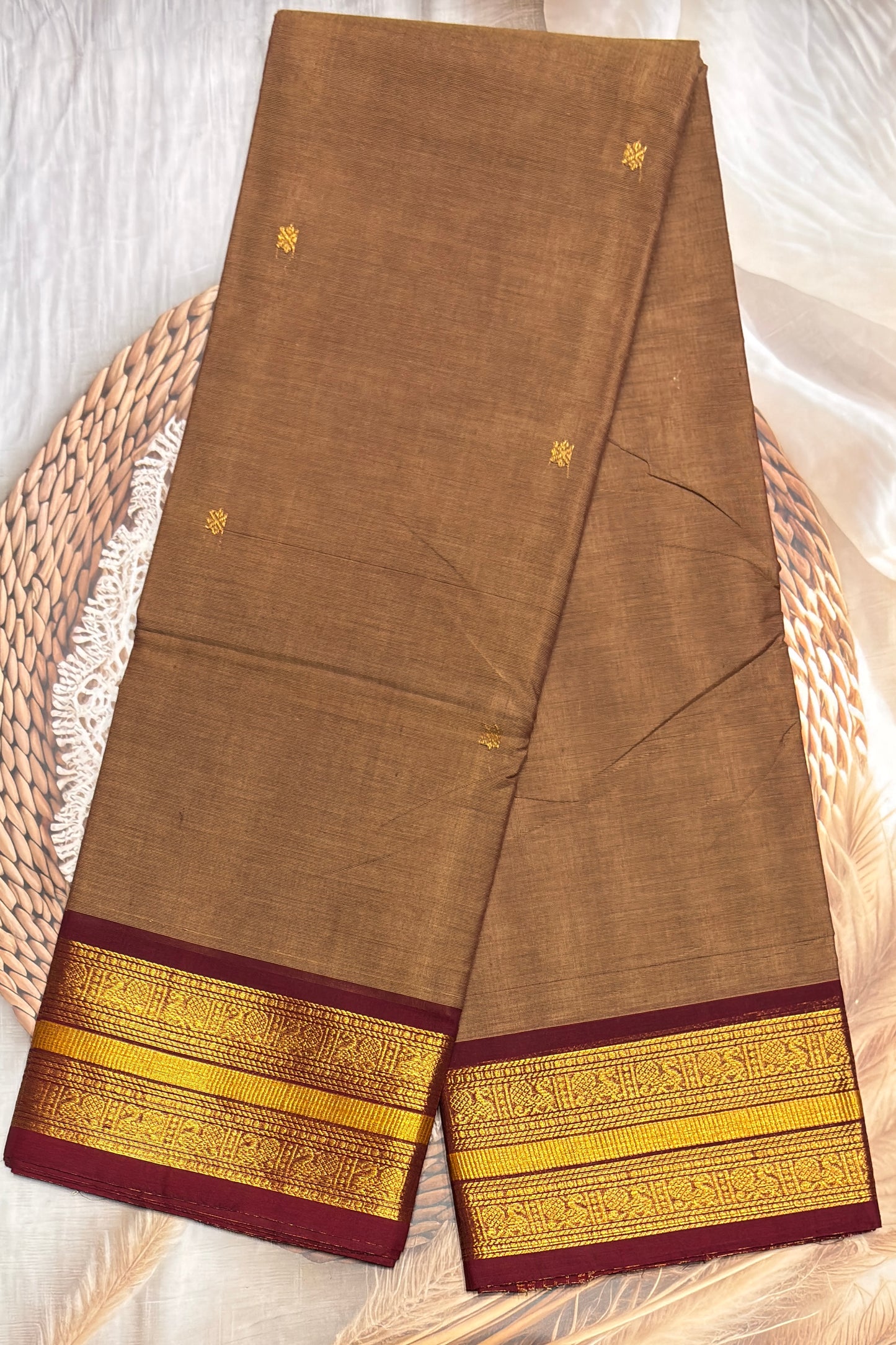 Meenakshi -Premium Kanchi Cotton Sarees – Limited Collection (11 Designs) | MCK47