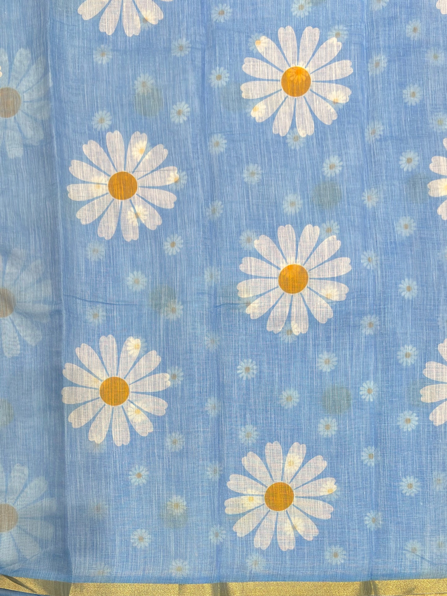 Premium Linen Cotton | Light Blue |MBLC32