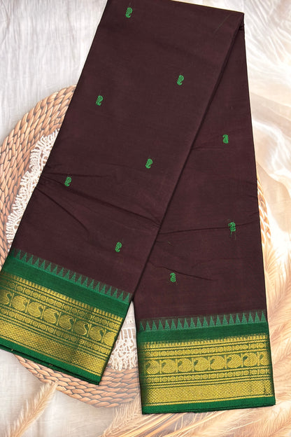 Meenakshi -Premium Kanchi Cotton Sarees – Limited Collection (11 Designs) | MCK47