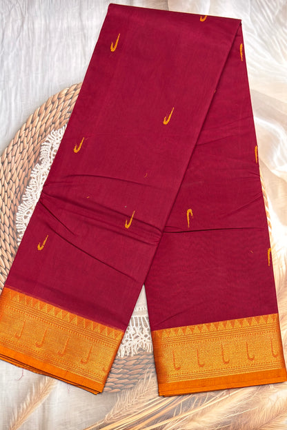 Meenakshi -Premium Kanchi Cotton Sarees – Limited Collection (11 Designs) | MCK47