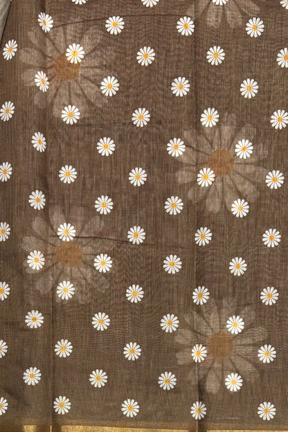 Premium Linen Cotton | Olive Green |MBLC34