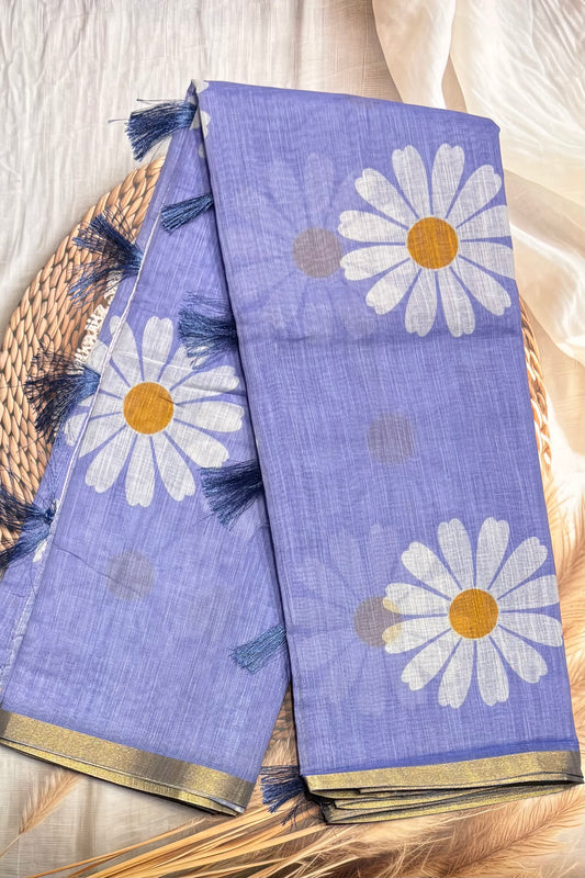 Premium Linen Cotton |Lavender |MBLC35