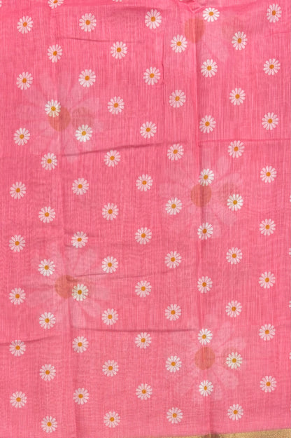 Premium Linen Cotton| Pink|MBLC20