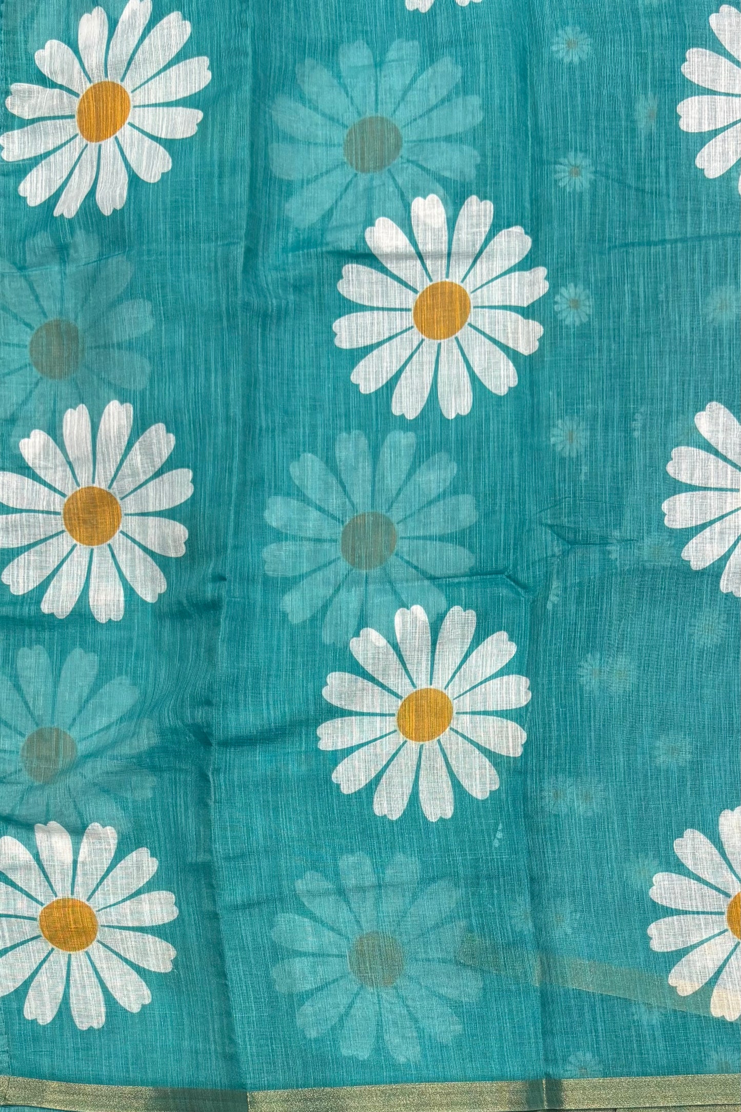 Premium Linen Cotton |Rama Blue |MBLC33