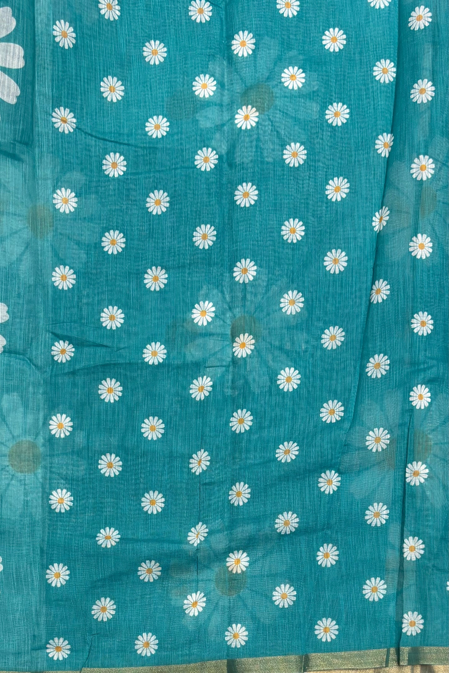 Premium Linen Cotton |Rama Blue |MBLC33