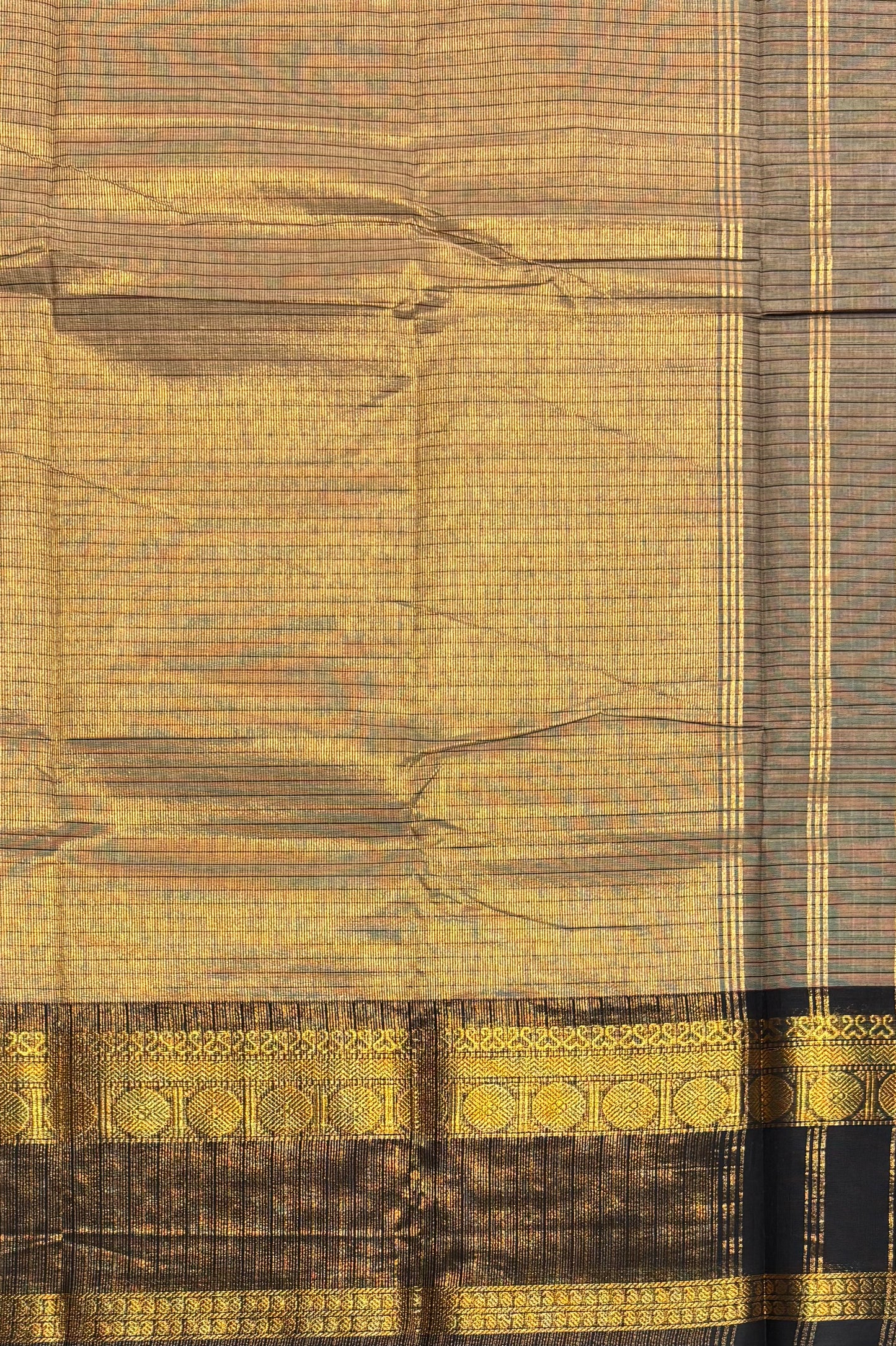 Meenakshi -Chettinad Muthukattam | Korvai Ganga Jamuna Retta Pet Border  | MCK05