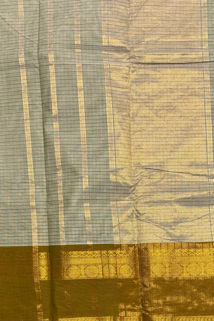 Meenakshi -Kanchi Cotton | Korvai Checks GJ | MCK10