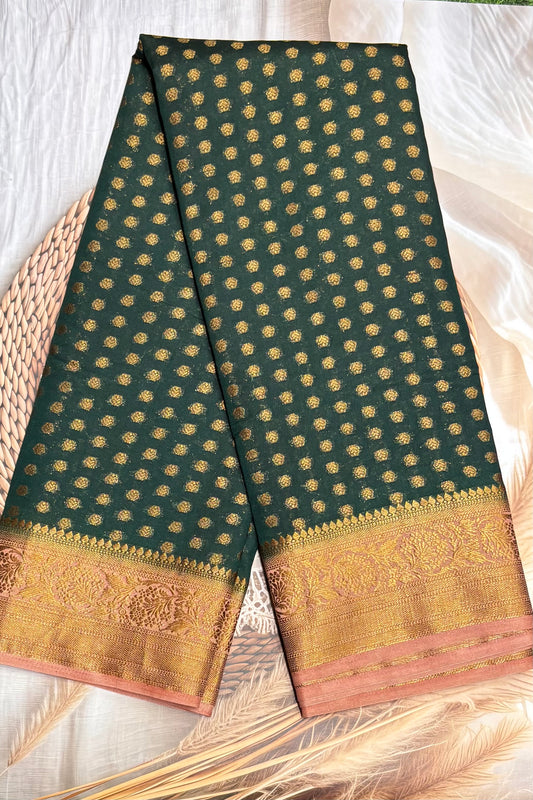 1000 Butta Silk | Bot Green Pink|1K28