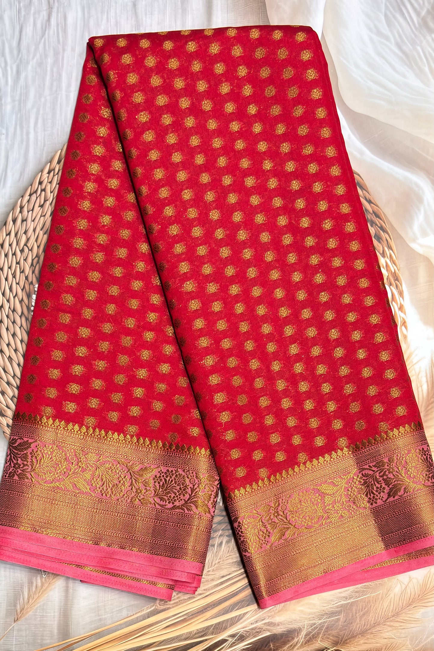 1000 Butta Silk | Red|1K30