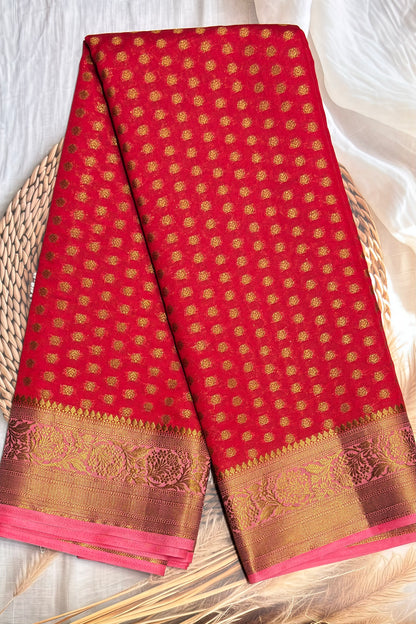 1000 Butta Silk | Red|1K30