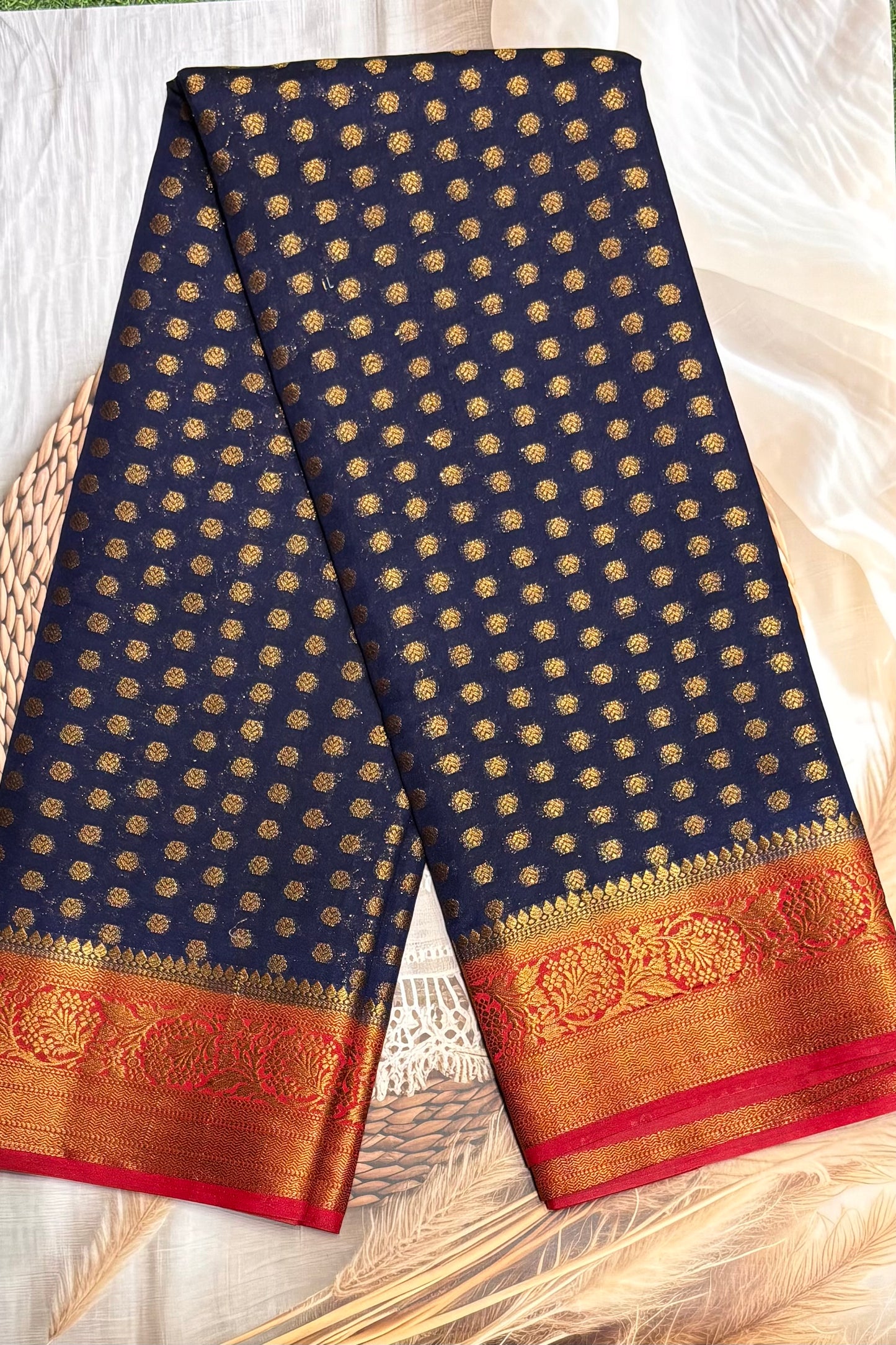 1000 Butta Silk | Navy |1K31