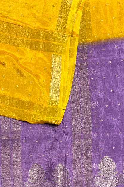 Malai Silk  Designer Saree - Pallu