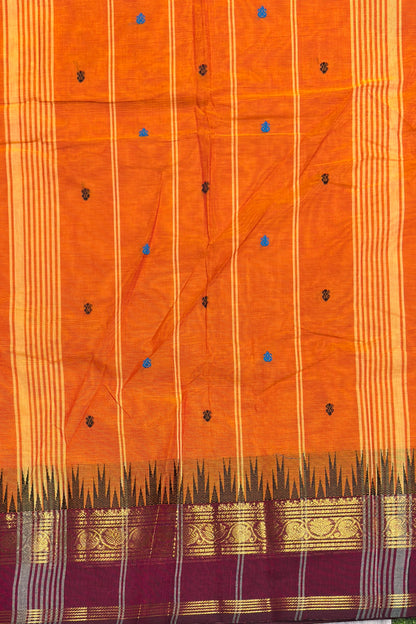 Kanchi Cotton Butta Design - Open View