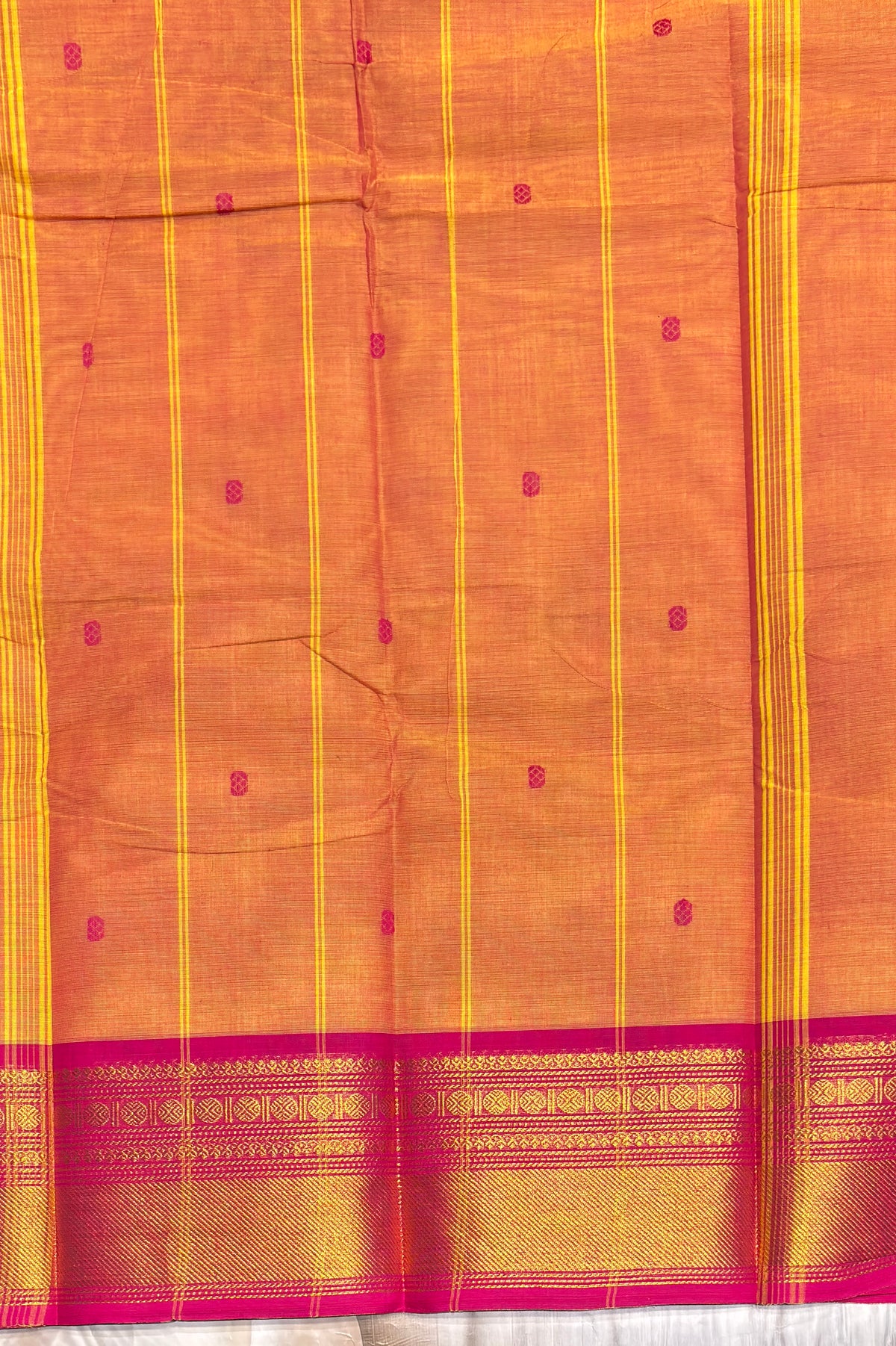 Kanchi Cotton Butta Design - Open View