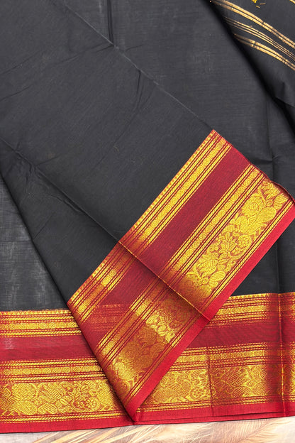 Kanchi Cotton Butta Design - Pallu