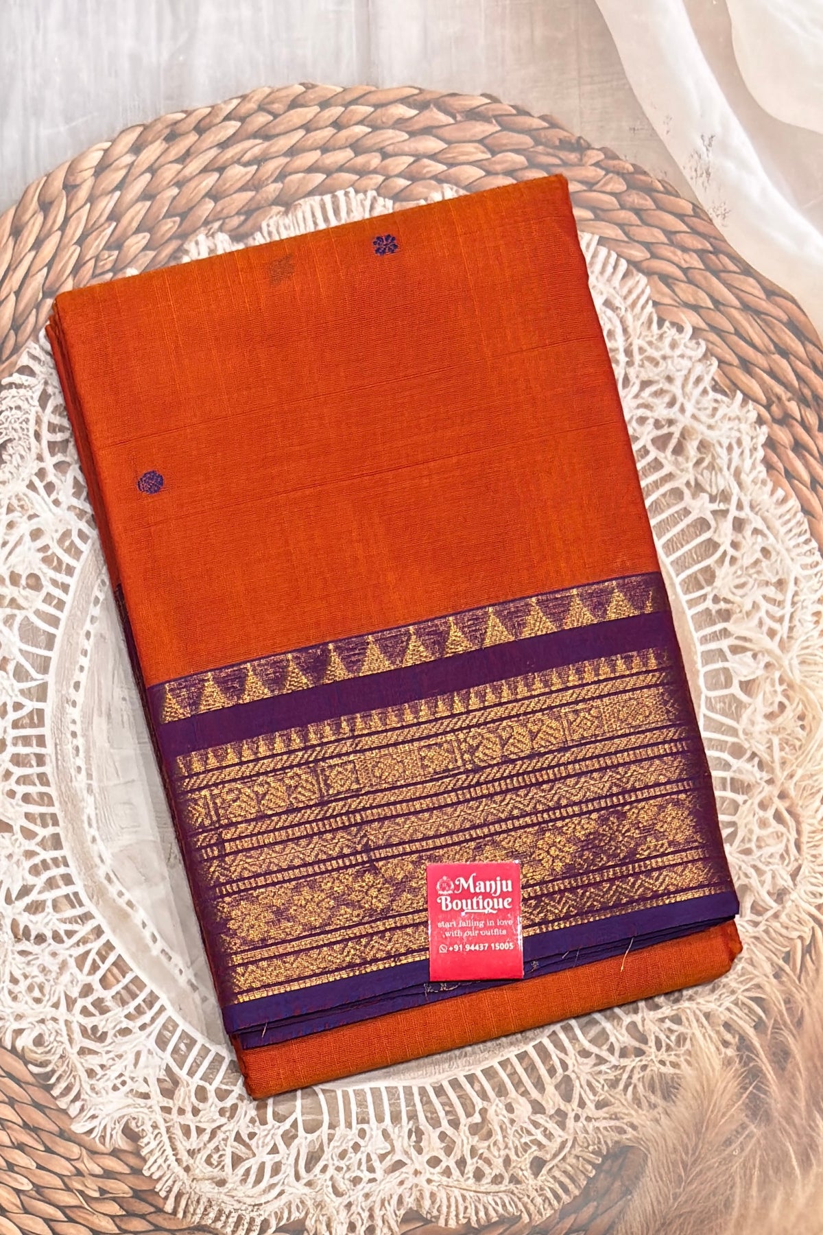 Kanchi Cotton Butta Design - Model