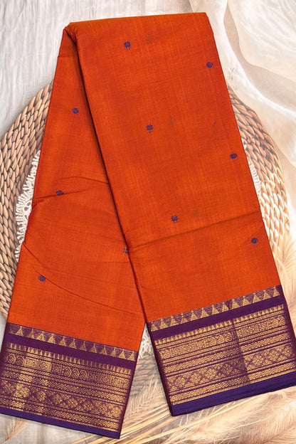Kanchi Cotton Butta Design - Open View
