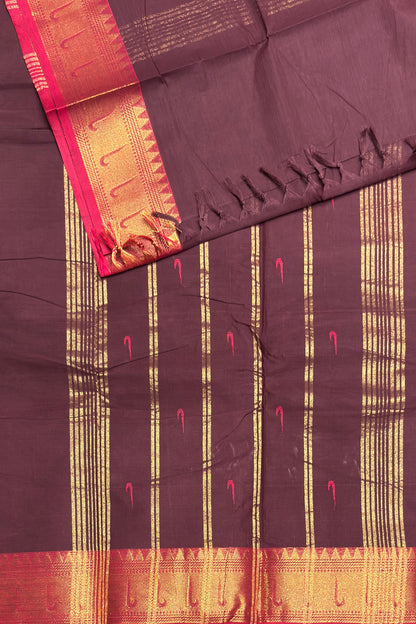 Kanchi Cotton Butta Design - Open View