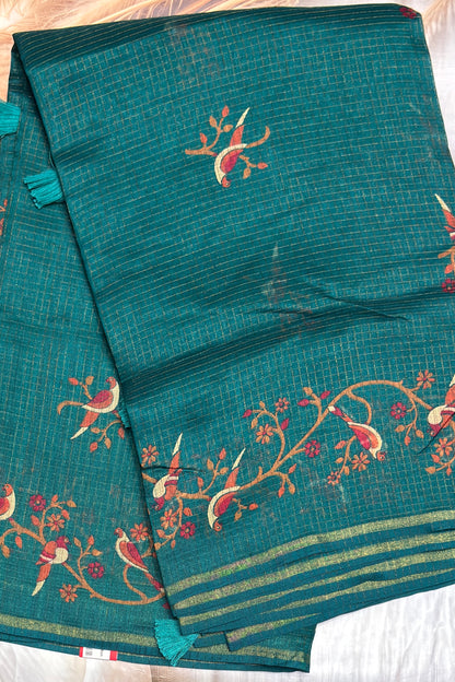 Kota Tussar SIlk - Open View