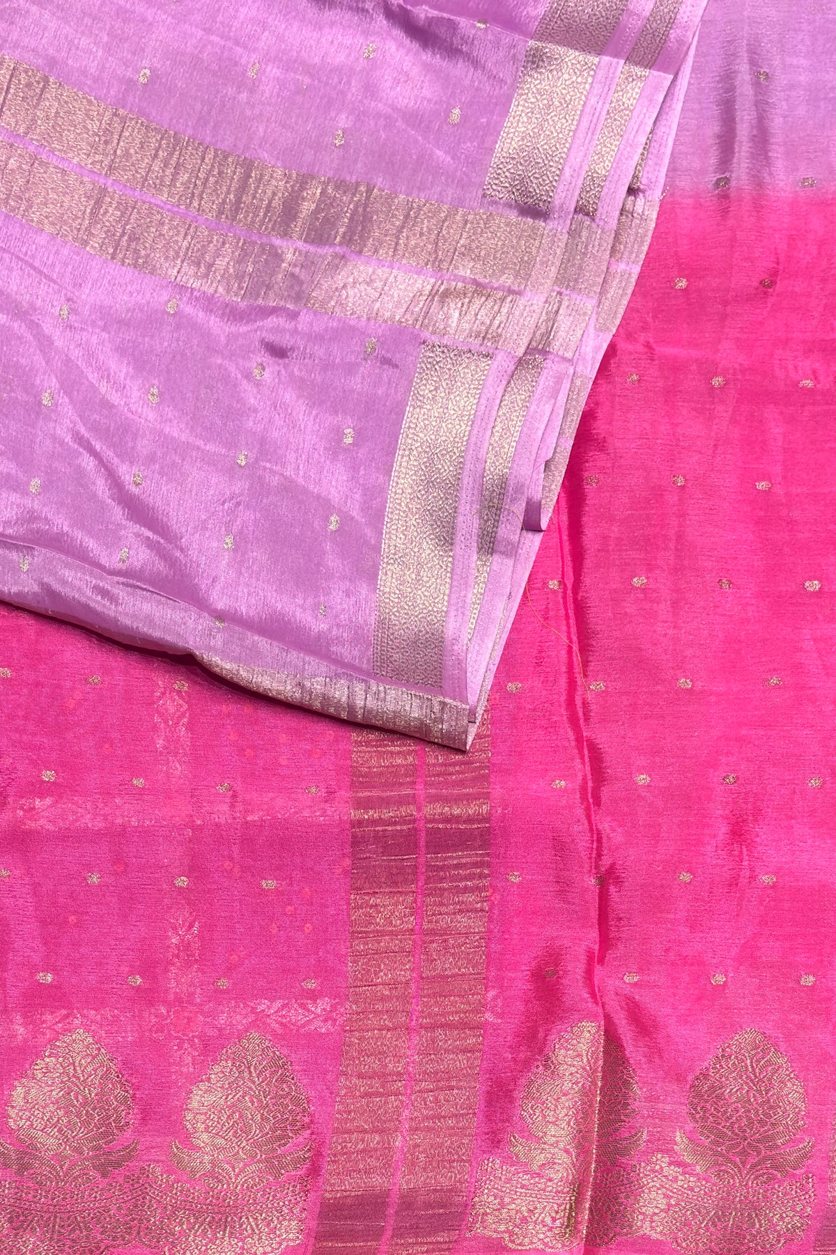 Malai Silk  Designer Saree - Pallu
