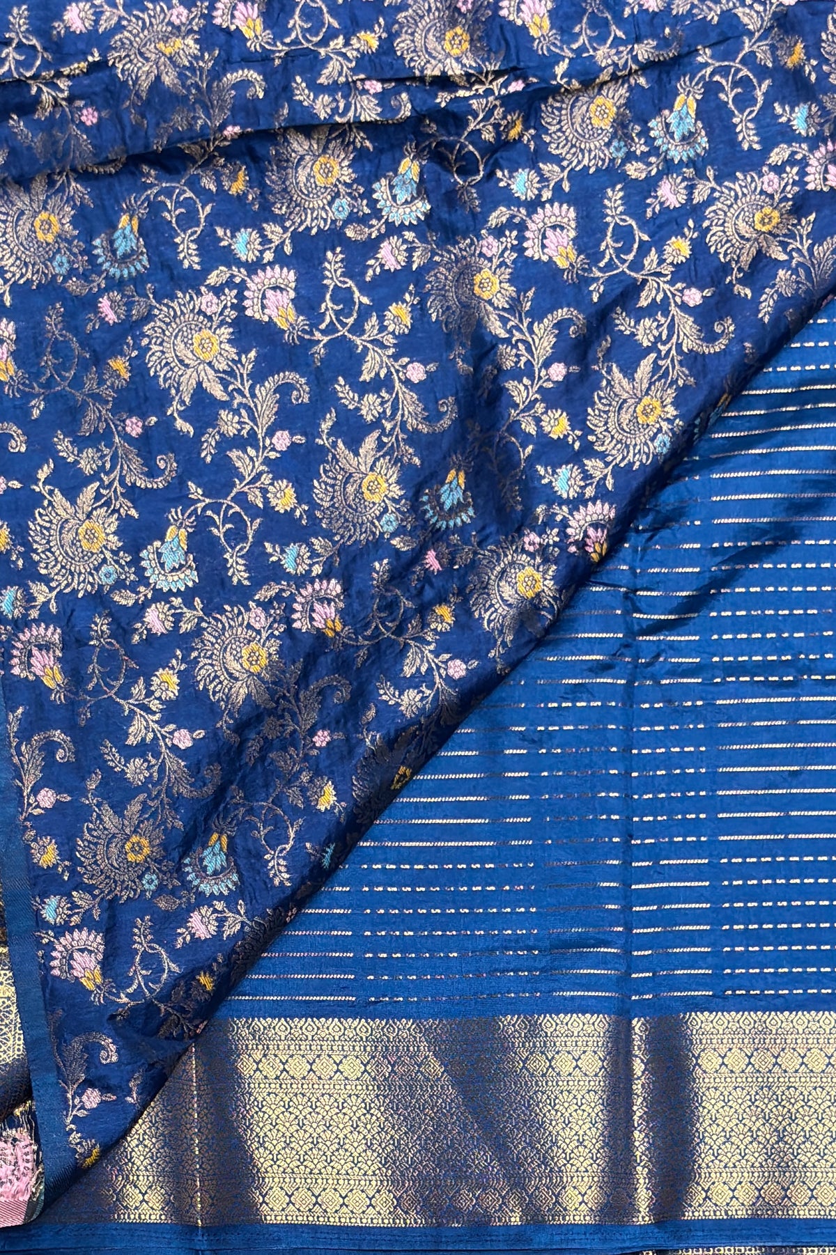 Fancy Soft Silk Sarees - Pallu