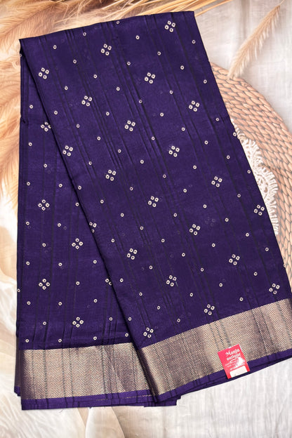 Premium Kotha Silk Saree - Open View
