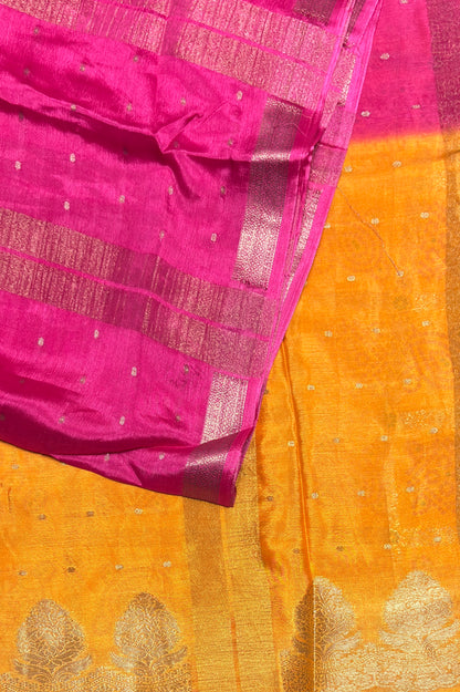 Malai Silk  Designer Saree - Pallu