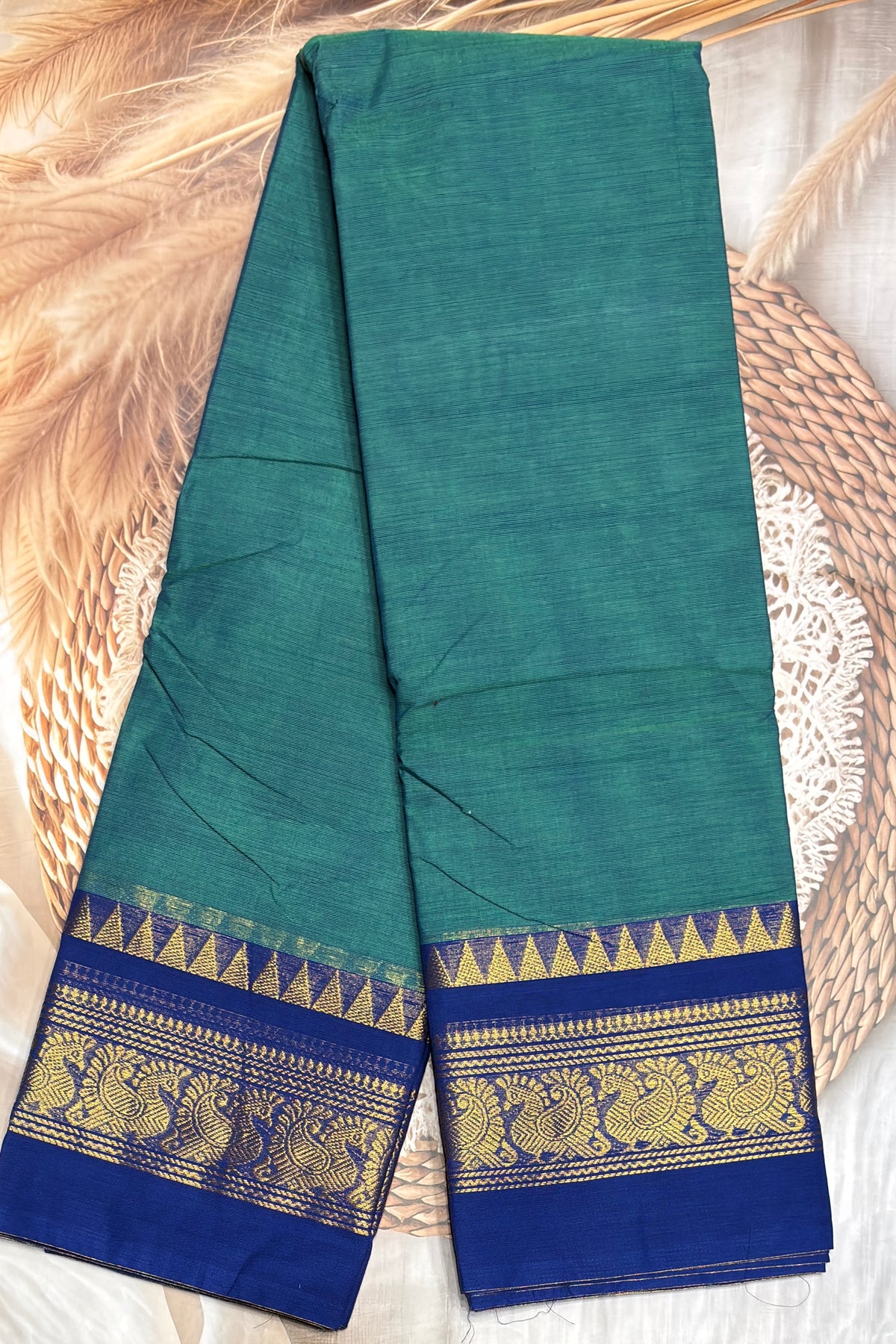 Chettinad Cotton Saree - Model