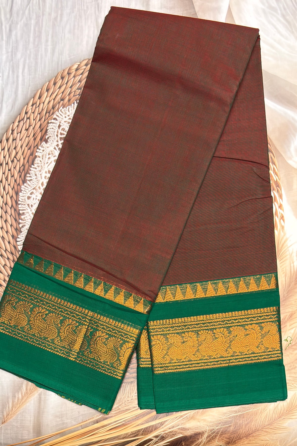 Chettinad Cotton Saree - Model