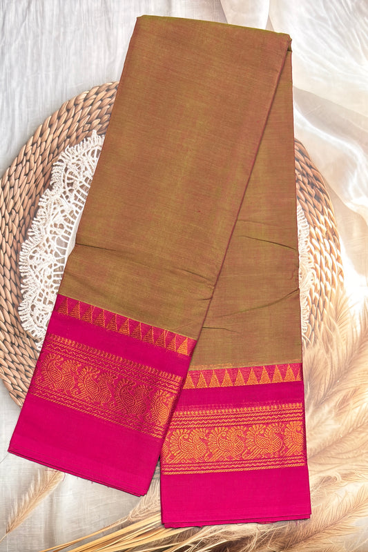 Chettinad Cotton Saree - Model