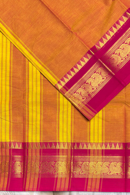 Chettinad Cotton Saree - Open View