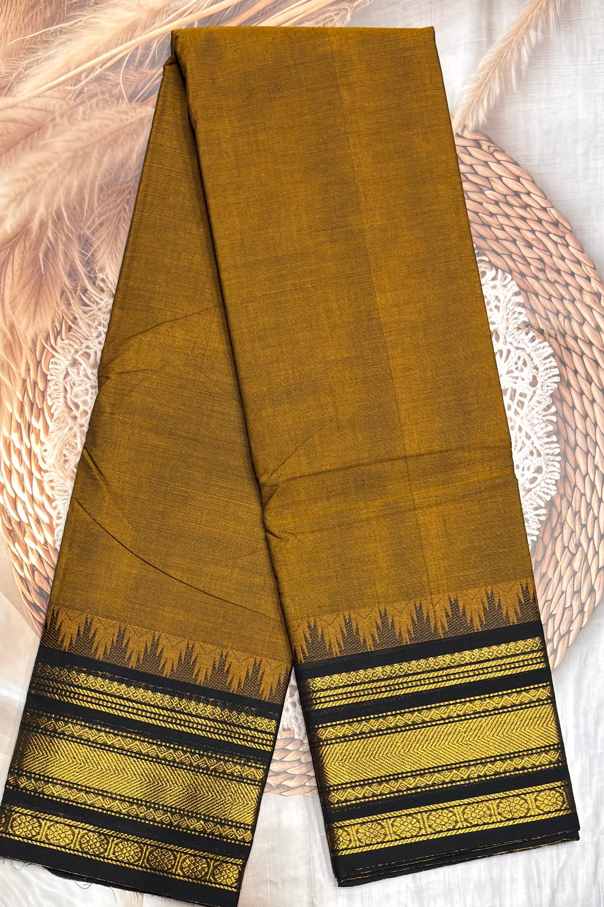 Chettinad Cotton Saree - Model