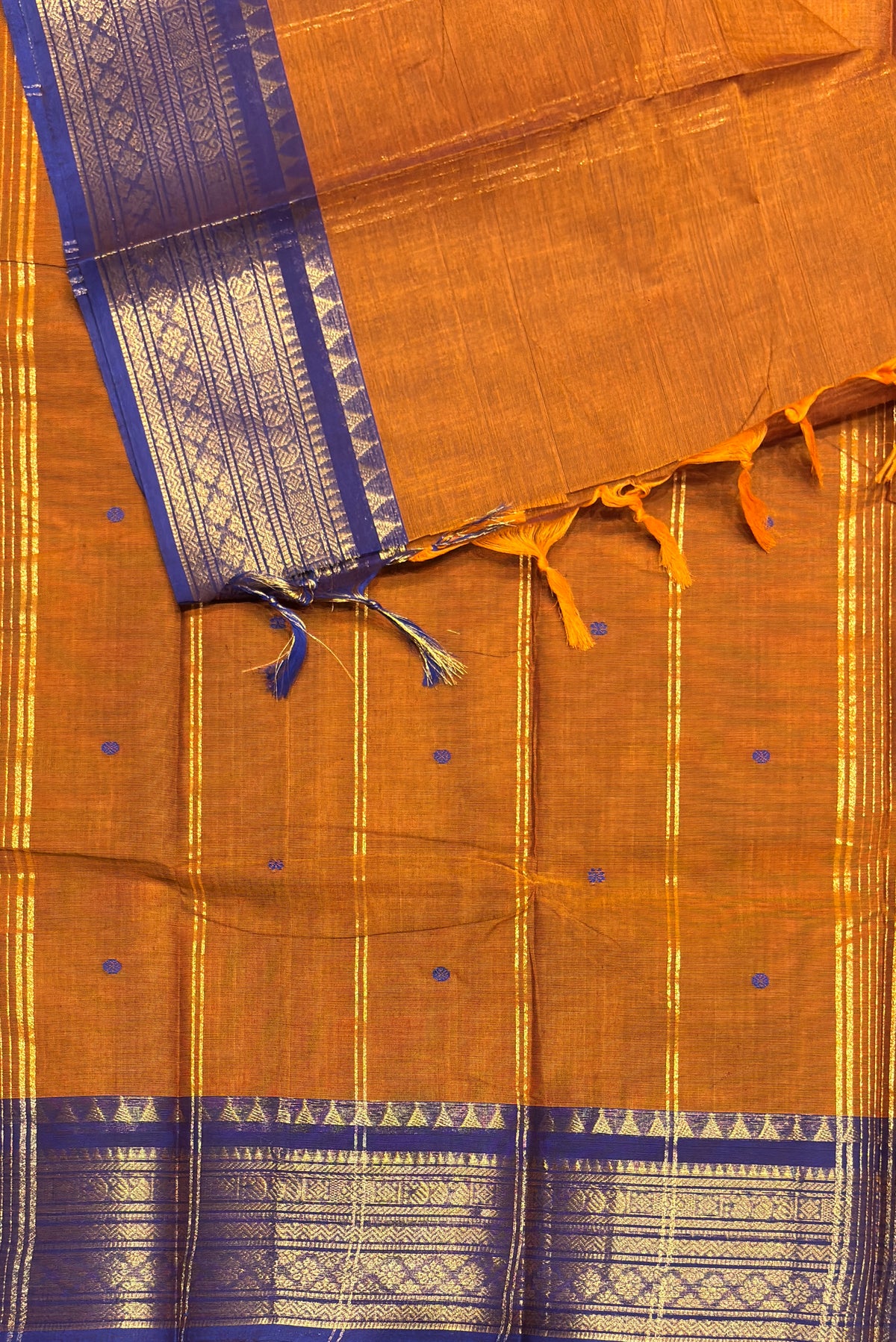 Kanchi Cotton Butta Design - Open View